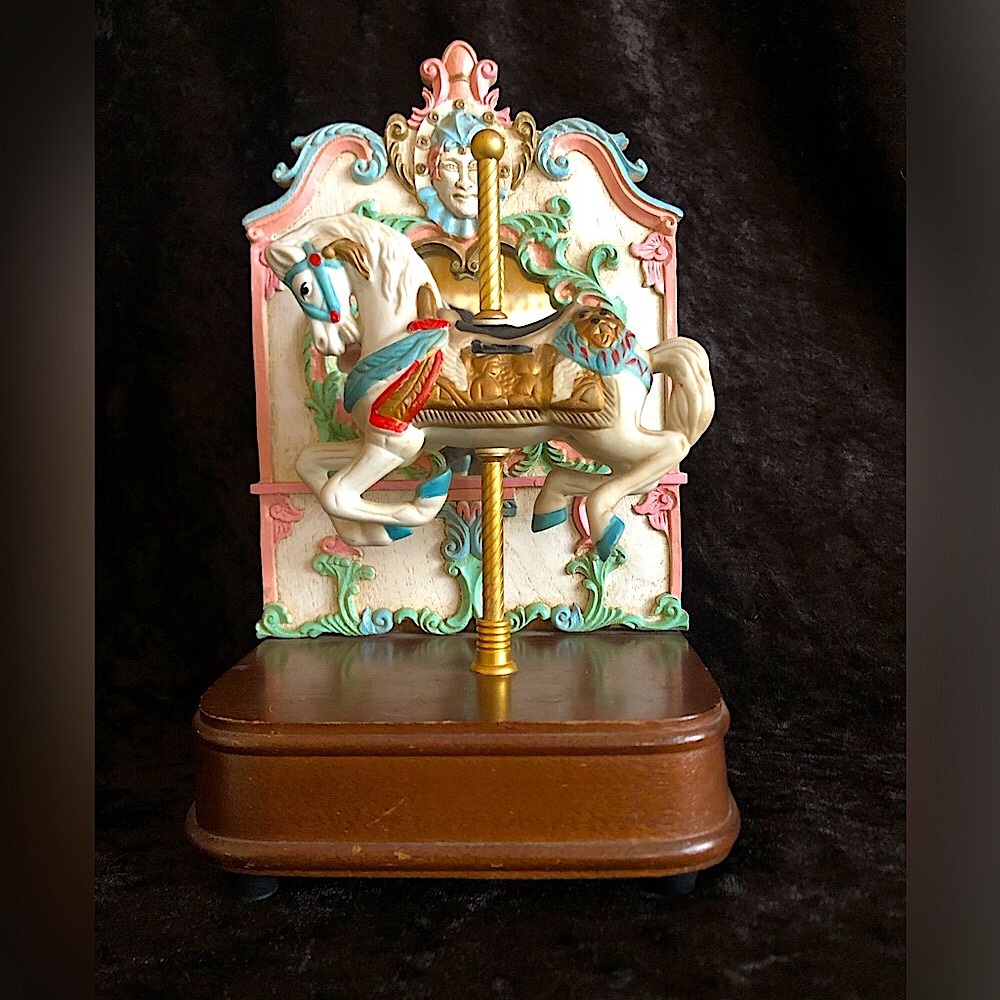 Carousel Horse Music Box
